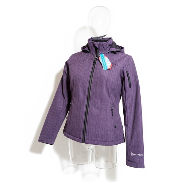 Free Country Jackets & Blazers - NWT Free Country Wom. Super Softshell Jacket Port Clr Sz XL Water Wind Resist